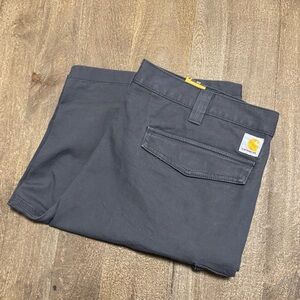Carhartt Men’s Rugged Flex Rigby Cargo Shorts Relaxed Fit Gray  NWT Size 40